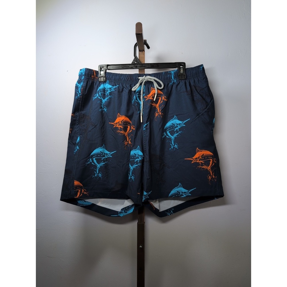 Rainforest Swim Trunks Navy‎ Blue Mens Size Large NEW $69 Men's NWT